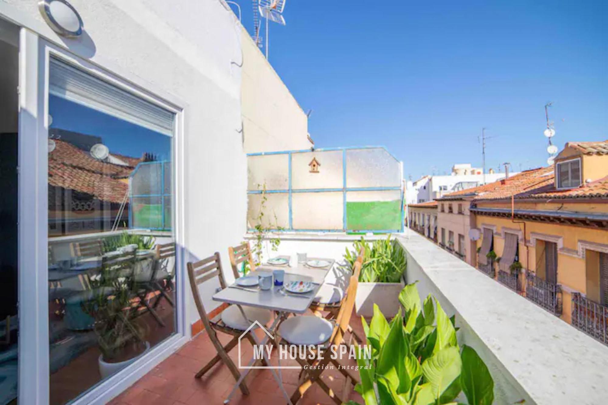 Myhousespain - Modern Penthouse Close To Gran Via - Big Terrace Madrid Exterior foto
